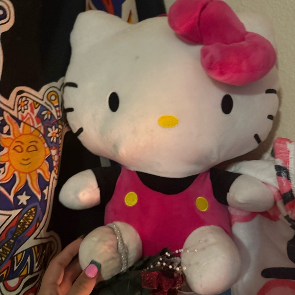 Hello Kitty Plush Backpack